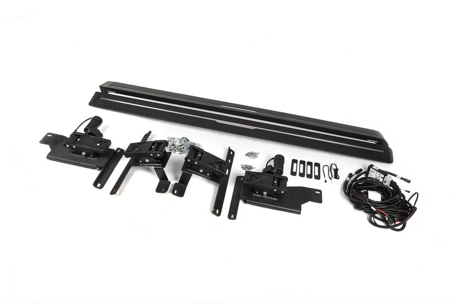 Land Rover Discovery Sport 2014- Marchepieds latéraux avec mécanisme rétractable (2 pcs, aluminium) Photo 1