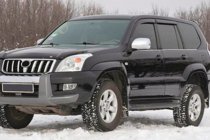 Toyota Land Cruiser Prado 120 2002-2009 Déflecteurs de Fenêtre (4 pcs, HIC) photo 5
