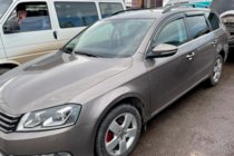 Volkswagen Passat B7 2012-2015 Deflecteurs de Vitres SW (4 pcs, EU, HIC) photo 16
