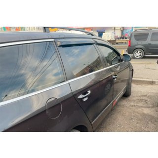 Déflecteurs de Vitres SW (4 pcs, HIC) Volkswagen Passat B6 2006-2012 photo 4