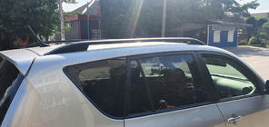 Toyota Rav 4 2006-2013 Barres de toit Skyport (noires) photo 6