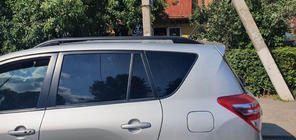 Toyota Rav 4 2006-2013 Barres de toit Skyport (noires) photo 5
