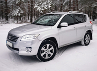 Toyota Rav 4 2006-2013 Barres de toit Skyport (argent) photo 1