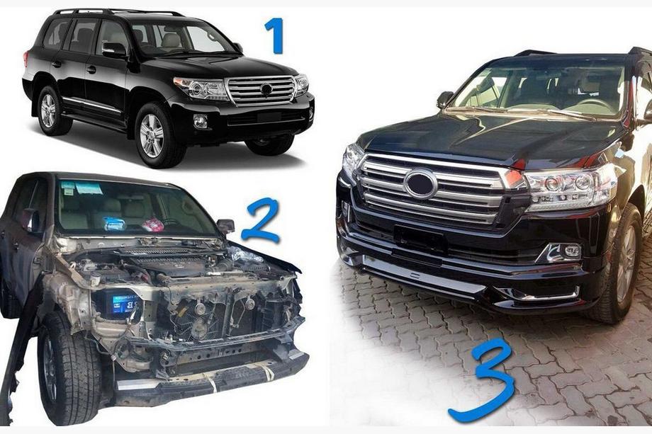 Toyota Land Cruiser 200 2007-2021 Kit de conversion facelift de LC200 2008-2015 vers LC 2016 - Comfort Photo 3