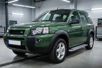 Land Rover Freelander I 1997-2006 Marchepieds Latéraux Maydos V2 (2 pcs, Aluminium & Inox) photo 2