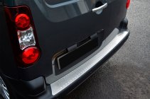 Citroen Berlingo 2008-2018 Protection de pare-chocs arrière Omsa Line (inox) photo 2