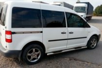 Volkswagen Caddy 2015-2020 Barres Latérales BB002 (2 pcs, inox) photo 1