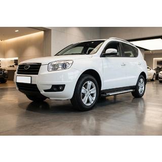 Marchepieds latéraux Allmond Grey (2 pcs, aluminium) Geely Emgrand X7 2011- photo 1