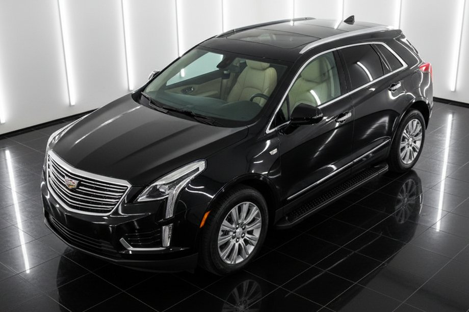 Cadillac XT5 2016- Marchepieds Latéraux Allmond Black (2 pcs, Aluminium) Image