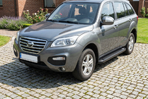 Lifan X60 2011- Marchepieds Latéraux Allmond Black (2 pcs, Aluminium) photo 1