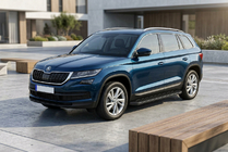 Skoda Kodiaq 2016-2023 Marchepieds Latéraux Allmond Black (2 pcs, Aluminium) photo 1
