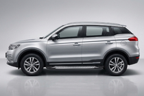 Geely Emgrand X7 2011- Marchepieds Latéraux Line (2 pcs, Aluminium) photo 1