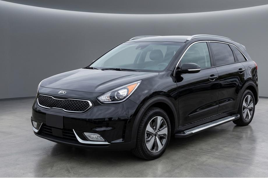 Kia Niro 2016–2021 Marchepieds Latéraux Line (2 pcs, Aluminium) Image