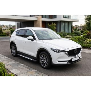 Marchepieds Latéraux Sunrise (2 pcs, Aluminium) Mazda CX-5 2017–2025 photo 1