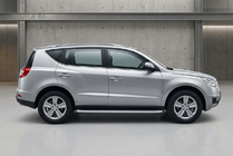 Geely Emgrand X7 2011- Marchepieds Latéraux Tayga Grey (2 pcs, Aluminium) photo 1