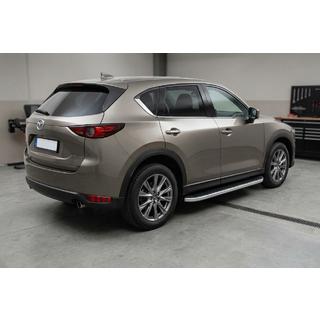 Marchepieds Latéraux Tayga Grey (2 pcs, Aluminium) Mazda CX-5 2017–2025 photo 1