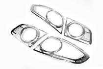 Hyundai Santa Fe 2 2006-2012 Caches chromés pour feux arrière (2 pcs, plastique) photo 3