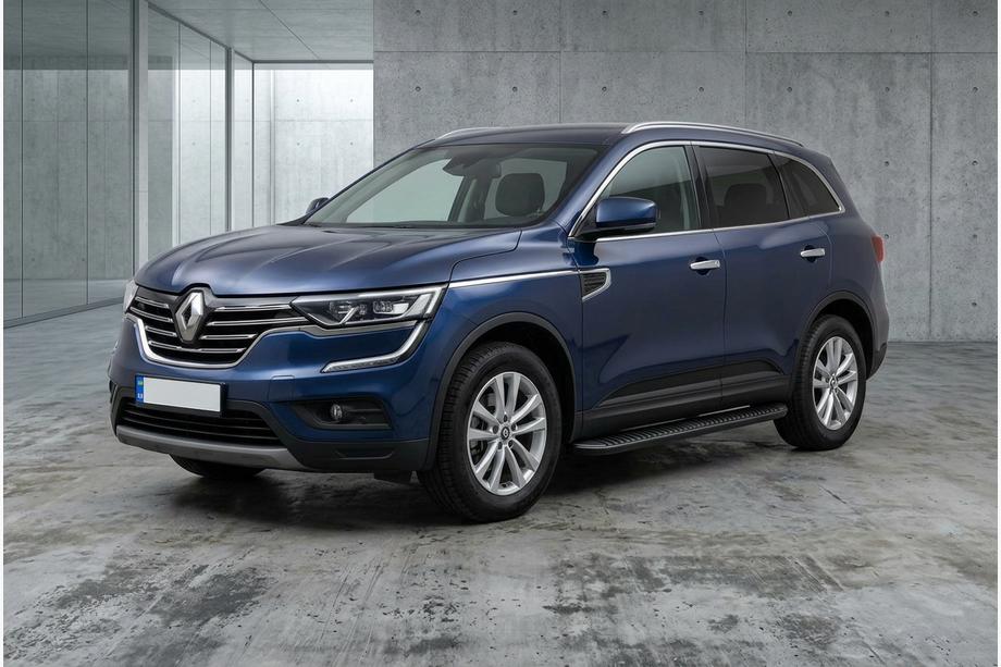 Renault Koleos 2016-2024 Marchepieds Latéraux Tayga Black (2 pcs, Aluminium) Image