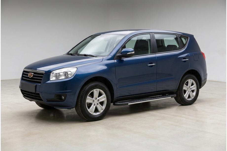 Geely Emgrand X7 2011- Marchepieds Latéraux Bosphore Grey (2 pcs, Aluminium) Image