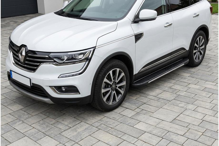 Renault Koleos 2016-2024 Marchepieds Latéraux Bosphore Grey (2 pcs, Aluminium) Image