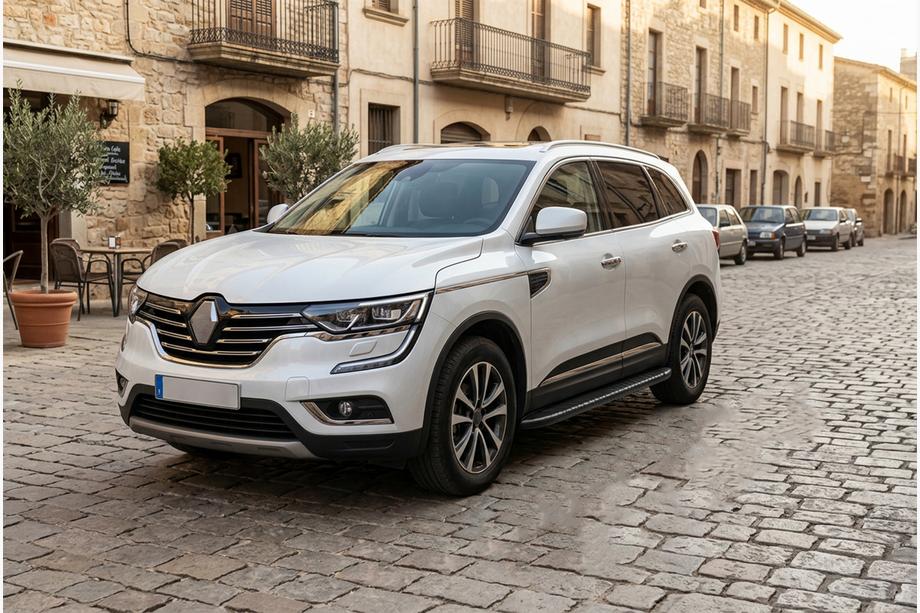 Renault Koleos 2016-2024 Marchepieds Latéraux Bosphore Black (2 pcs, Aluminium) Image
