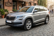 Skoda Kodiaq 2016-2023 Marchepieds Latéraux Duru (2 pcs, Aluminium) photo 1