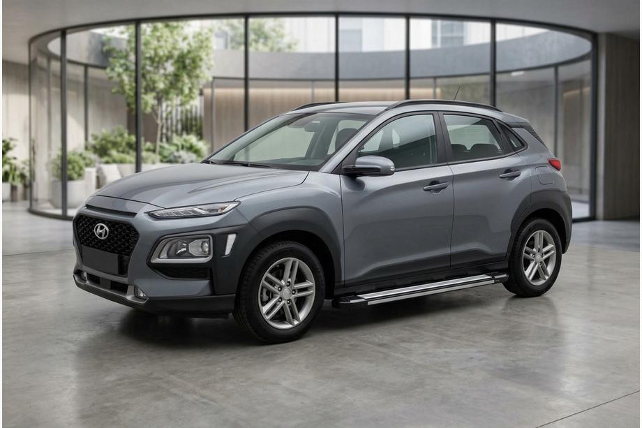 Hyundai Kona 2017-2023 Marchepieds Latéraux Rainbow (2 pcs, Aluminium) Image