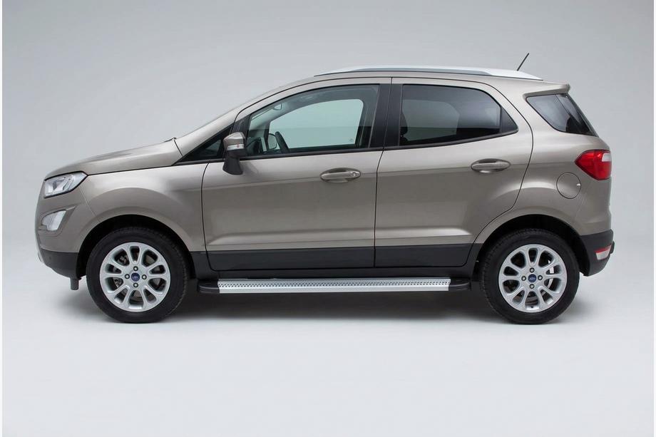 Ford Ecosport 2013-2022 Marchepieds Latéraux Maya V2 (2 pcs, Aluminium) Image