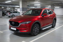 Mazda CX-5 2017–2025 Marchepieds Latéraux Maya V2 (2 pcs, Aluminium) photo 1