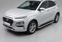 Hyundai Kona 2017-2023 Marchepieds Latéraux Maydos V1 (2 pcs, Aluminium) photo 1