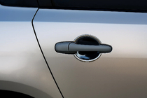 Mazda 3 2003-2009 Coquilles de poignées de porte (4 pcs, inox) photo 1