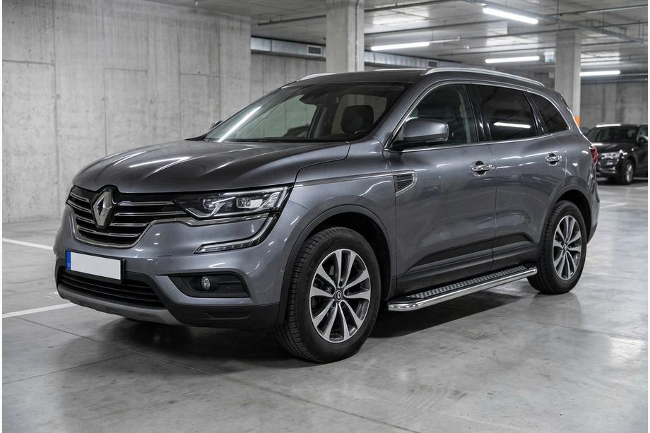 Renault Koleos 2016-2024 Marchepieds Latéraux Maydos V2 (2 pcs, Aluminium & Inox) Image