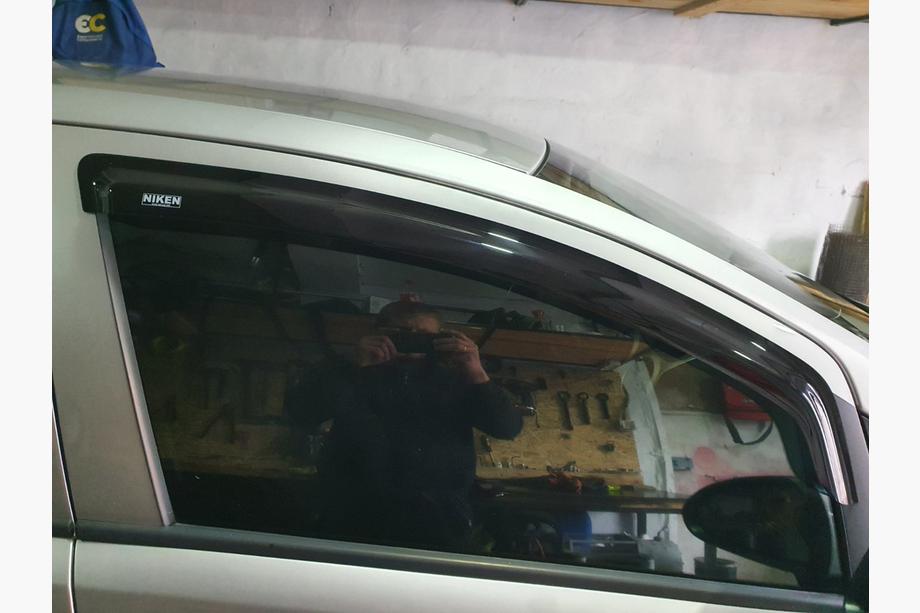 Opel Corsa D 2007-2014 Déflecteurs de Vitres (4 pcs, Niken) Image