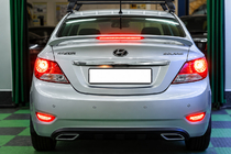 Hyundai Accent 2011-2017 Aileron Niken V2 (apprêté pour peinture) photo 1