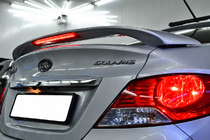 Hyundai Accent 2011-2017 Aileron Niken V2 (apprêté pour peinture) photo 4