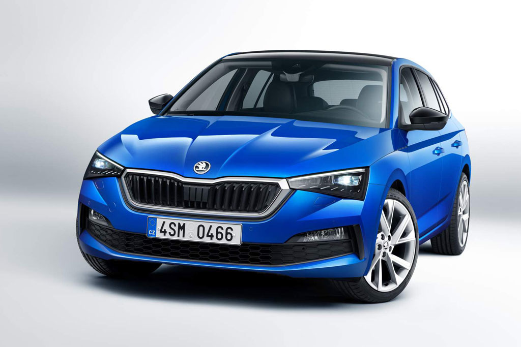 La nouvelle berline Skoda Scala dans la gamme de l’entreprise