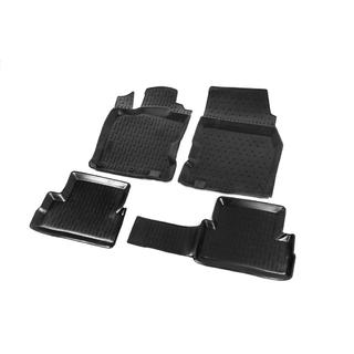 Tapis en caoutchouc (4 pcs, Niken 3D) Nissan Qashqai 2014-2021 photo 2