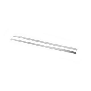 Moulures chromées pour portes coulissantes (2 pcs, inox) photo 3