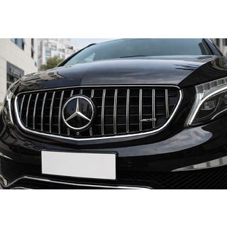 Calandre Avant GT Panamericana Chrome (2014-2019 pour V-Class) Mercedes Vito/V-class W447 2014- photo 2