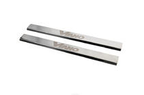 Mercedes Viano 2004-2014 Seuils de Porte VIP-Style (2 pcs, Acier Inoxydable) photo 1