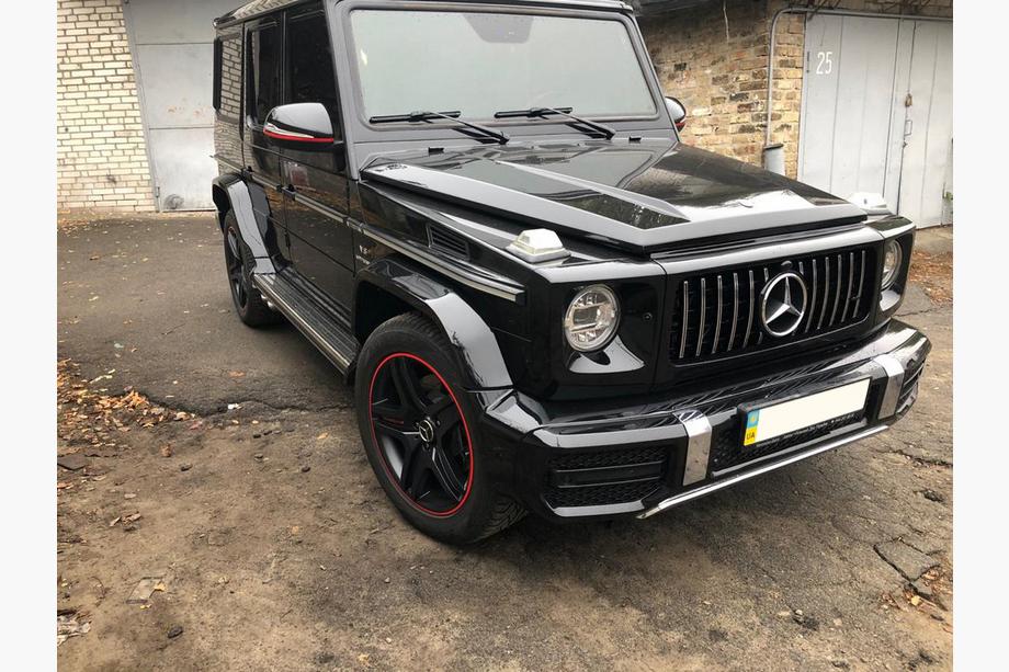 Mercedes G class W463 1990-2018 Kit carrosserie facelift vers G63 AMG 2018 (sans capot ni ailes) Image