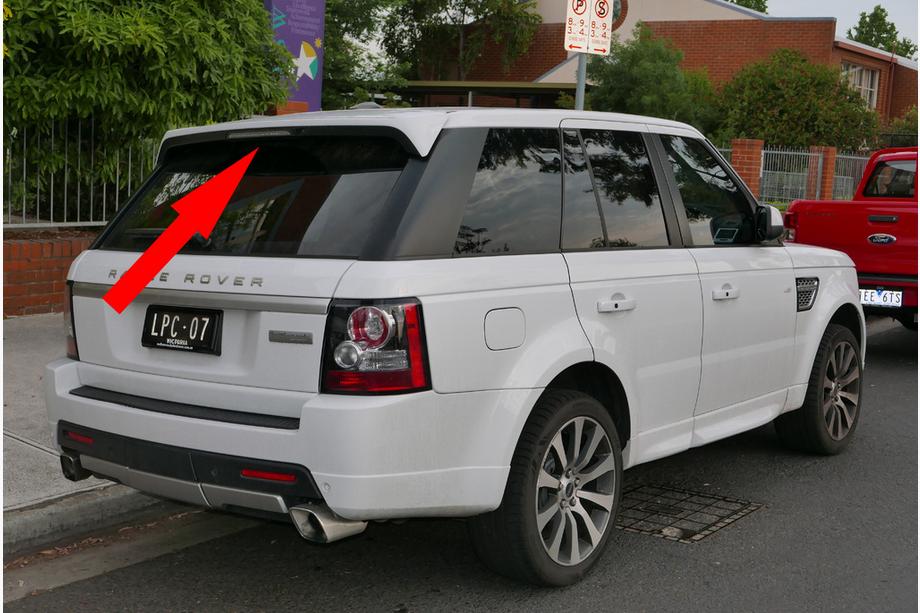 Range Rover Sport 2005-2013 Aileron (apprêté pour peinture) Image
