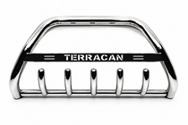 Hyundai Terracan 2001-2007 Pare-buffle WT004 Inox photo 1