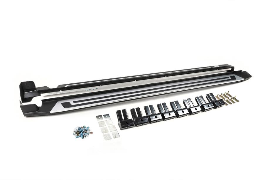 Volkswagen Tiguan 2016-2023 Marchepieds latéraux pour OEM All Space (2 pcs, aluminium) Image