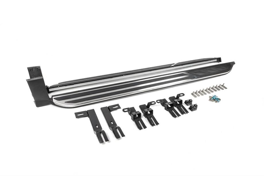 Skoda Karoq 2018- Marchepieds Latéraux OEM V1 (2 pcs, aluminium) Image