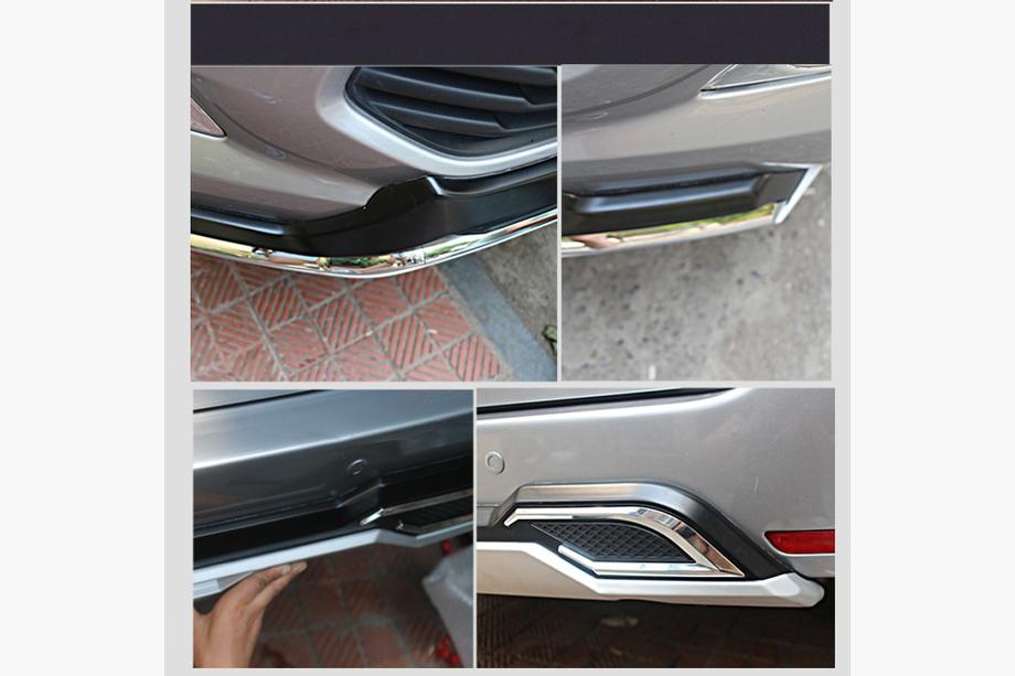 Toyota Innova 2015- Extensions de Pare-chocs Avant et Arrière Photo 3
