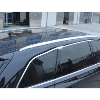 Barres longitudinales de toit intégrées noires OEM (Aluminium) photo 2