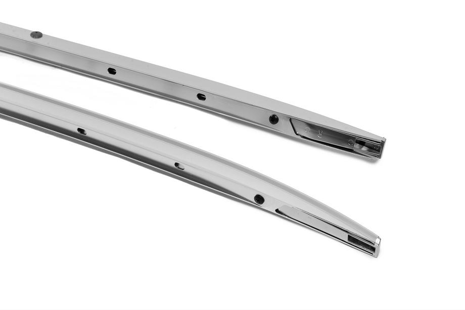 Mazda CX-9 2017- Rails de toit OEM intégrés (aluminium, fixation par boulons) Photo 8