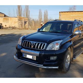 Barre Avant ST014 (Inox) Toyota Land Cruiser Prado 120 2002-2009 photo 3