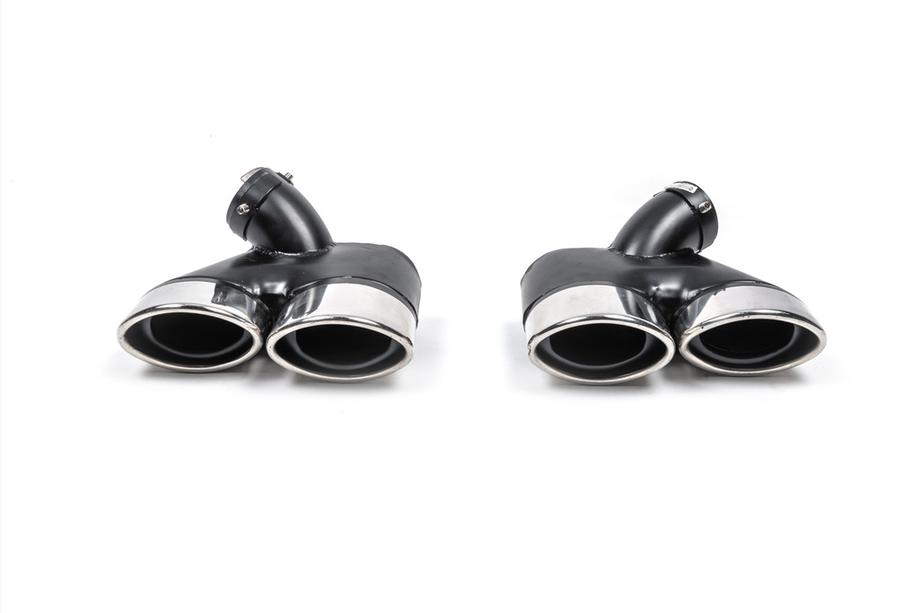 Mercedes E-class W211 2002-2009 Embouts d'échappement V1 (2 pcs) Image